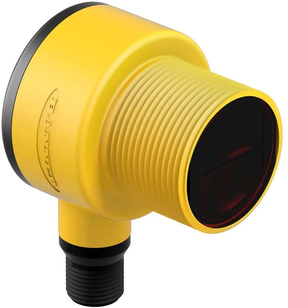 Produktfoto 1 von Banner zylindrisch Optischer Sensor, Hintergrundunterdrückung, Bereich 200 mm, Solid State AC-Schalter Ausgang, Micro