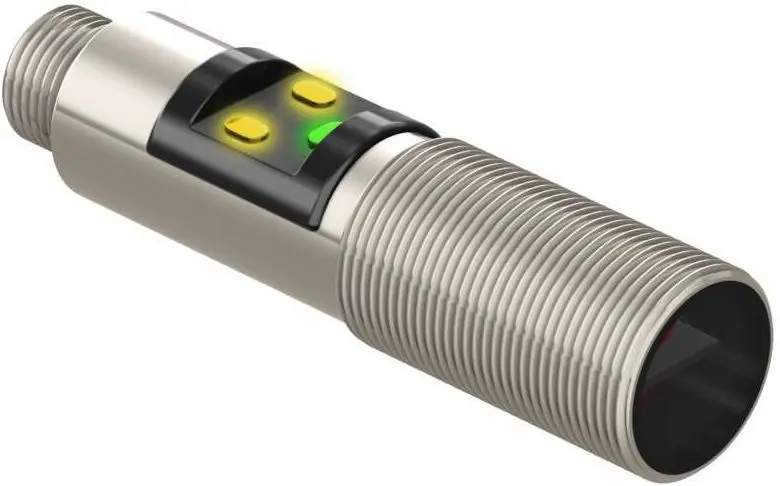 Produktfoto 1 von Banner zylindrisch Optischer Sensor, Empfänger, Bereich 25000 mm, PNP Ausgang, 4 - Stift M12 Integral QD,