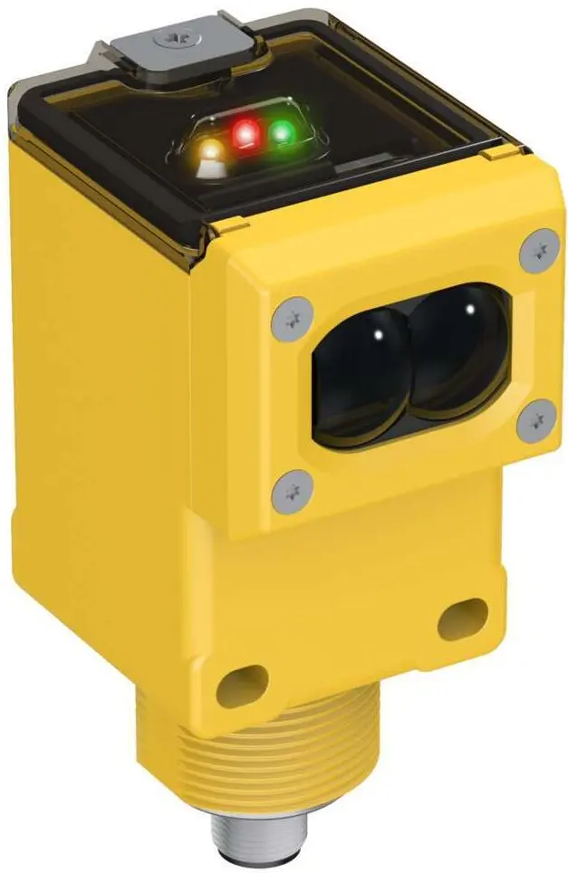 Produktfoto 1 von Banner Rechteckig Optischer Sensor, Retroreflektierend, Bereich 9 m, Micro Integral QD, Hell-/dunkelschaltend