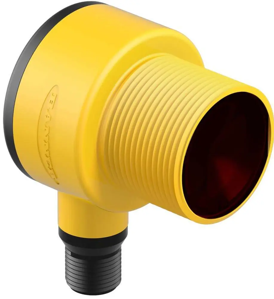 Produktfoto 1 von Banner zylindrisch Optischer Sensor, Empfänger, Bereich 60 m, NPN Ausgang, Micro Integral QD, Hell-/dunkelschaltend