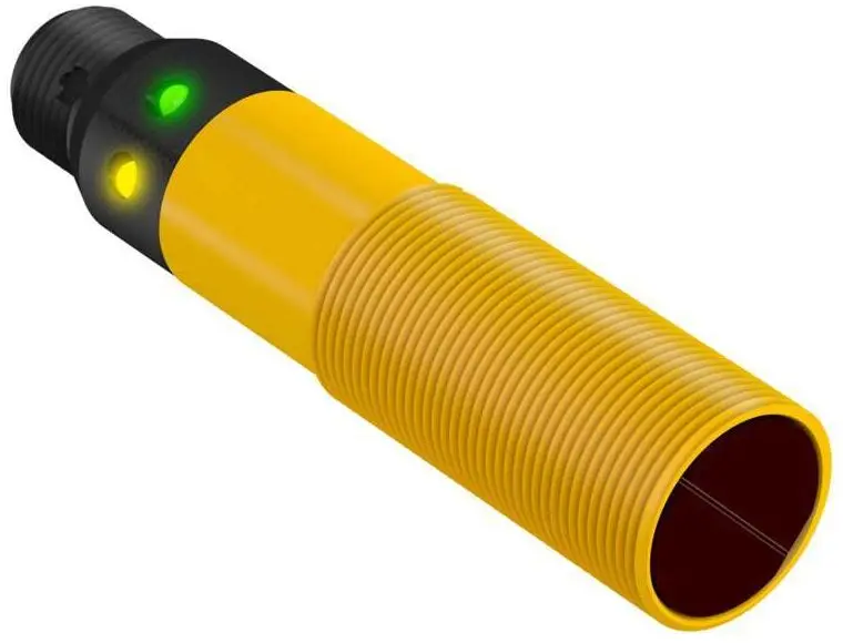 Produktfoto 1 von Banner zylindrisch Optischer Sensor, Infrarot-Bewegungsmelder, Bereich 100 mm, NPN Ausgang, 4 Pin M12 Integrierte QD,