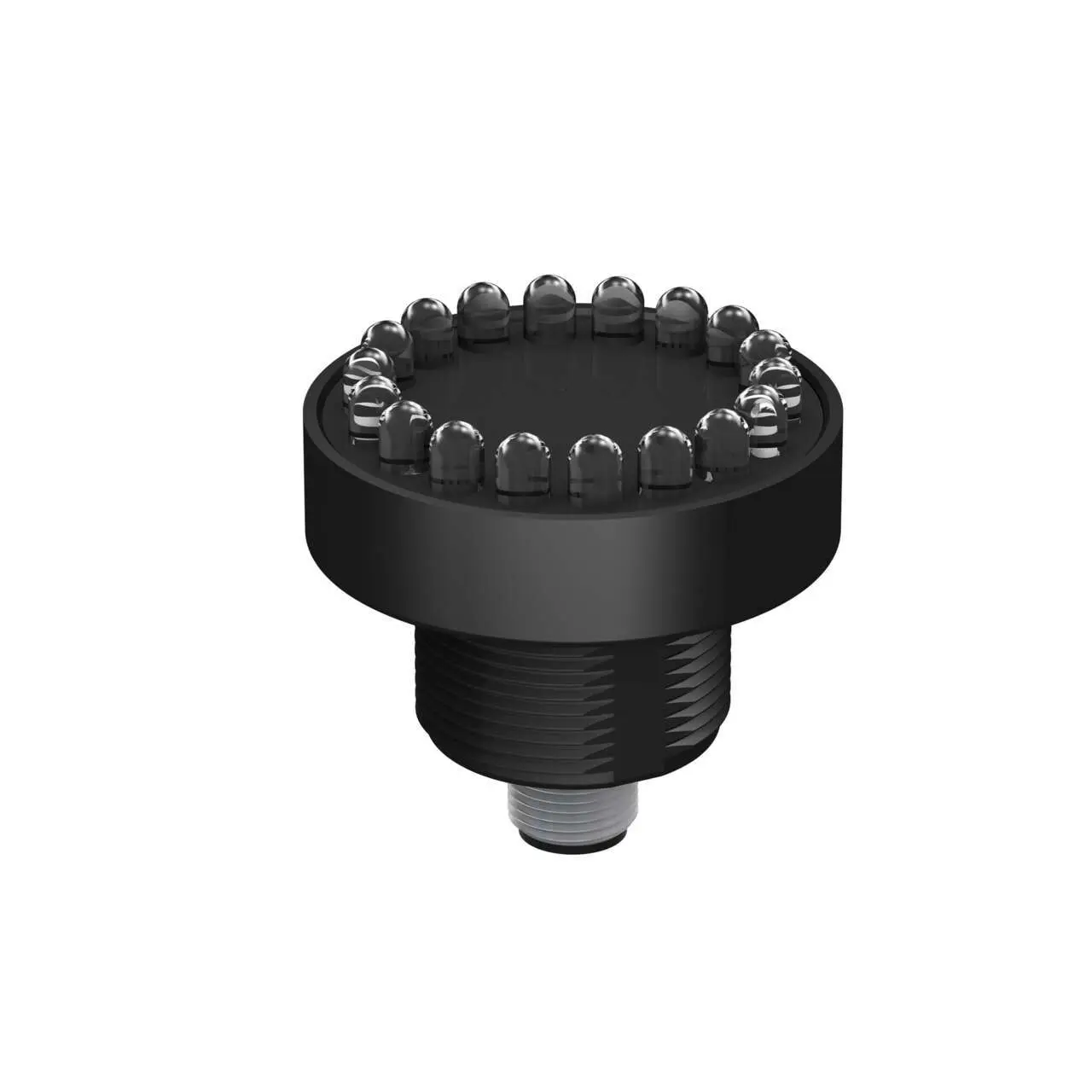 Produktfoto 1 von Banner LED Leuchtmittel Grün, Rot, Gelb, 15 → 30 V, Ø 50 mm x 49.5 mm, Sockel M30 x 1.5