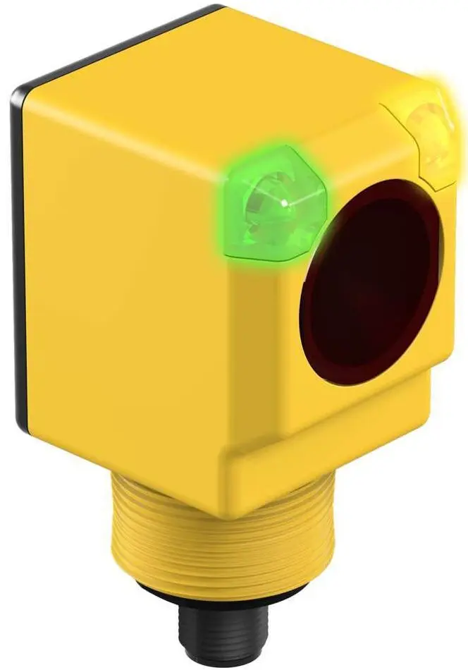 Produktfoto 1 von Banner Rechteckig Optischer Sensor, Infrarot-Bewegungsmelder, Bereich 60 m, PNP Ausgang, 4 Pin M12 Integrierte QD,