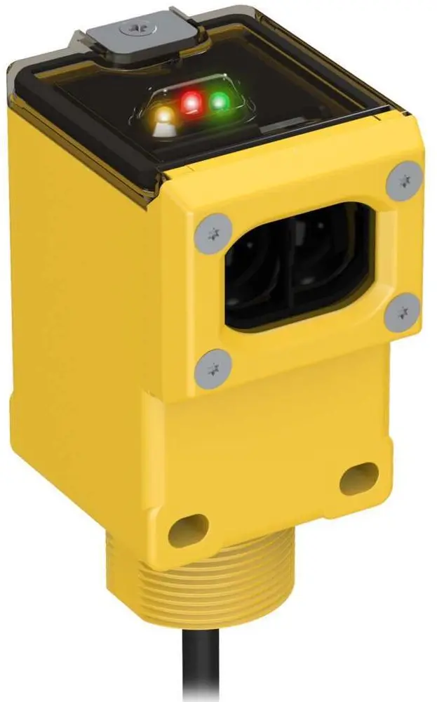 Produktfoto 1 von Banner Rechteckig Optischer Sensor, Infrarot-Bewegungsmelder, Bereich 60 m, Anschlusskabel