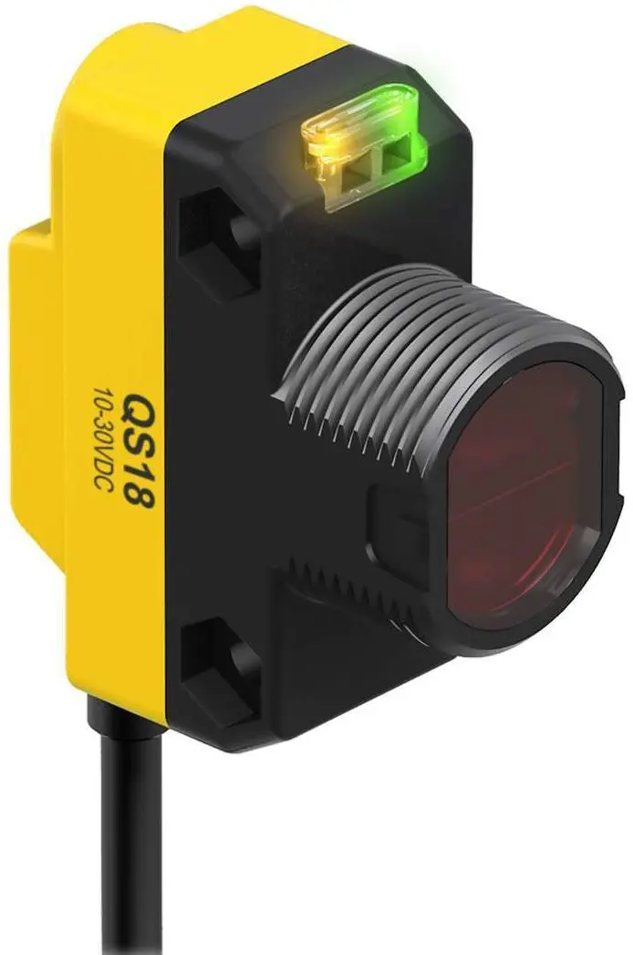 Produktfoto 1 von Banner Optischer Sensor, Polar retroreflektierend, Bereich 3,5 m, PNP Ausgang, Hell-/dunkelschaltend