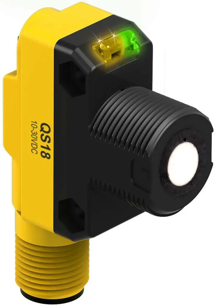 Produktfoto 1 von Banner M18 Näherungssensor Ultraschall, Rechteckig 50 → 500 mm PNP 12 → 30 V DC NO/NC