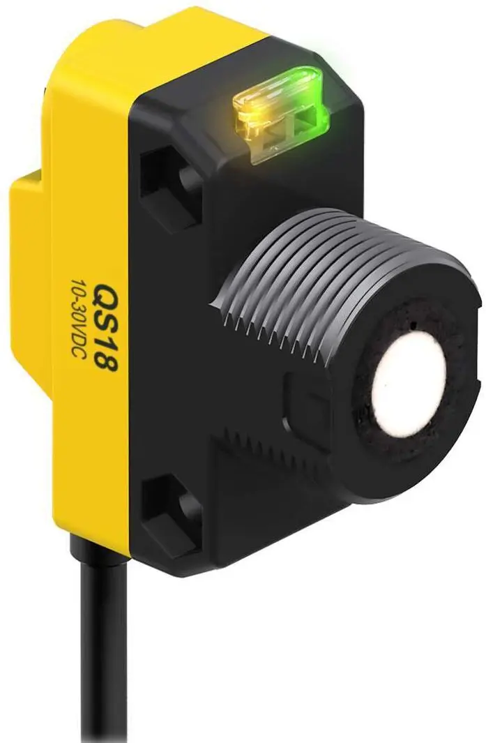 Produktfoto 1 von Banner M18 Näherungssensor Ultraschall, Rechteckig 50 → 500 mm PNP 12 → 30 V DC NO/NC