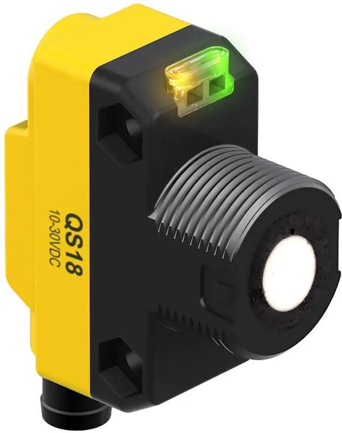 Produktfoto 1 von Banner M18 Näherungssensor Ultraschall, Rechteckig 50 → 500 mm PNP 12 → 30 V DC NO/NC