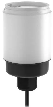 Produktfoto 1 von Banner TL70 LED Signalturm Filament/Warnsummer-Licht 240V ac Grau AC / 109 dB IP65, 70 mm x 115.8 mm