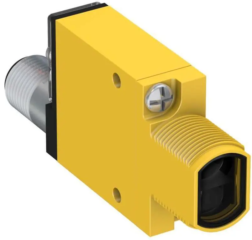 Produktfoto 1 von Banner Optischer Sensor, Fotoelektrisch, Bereich 43 mm, BIPOLAR NPN/PNP Ausgang, Hell-/dunkelschaltend