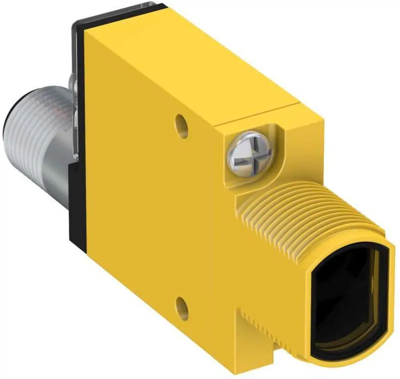 Produktfoto 1 von Banner Optischer Sensor, Konvergentes Grün, Bereich 16 mm, BIPOLAR NPN/PNP Ausgang, Hell-/dunkelschaltend