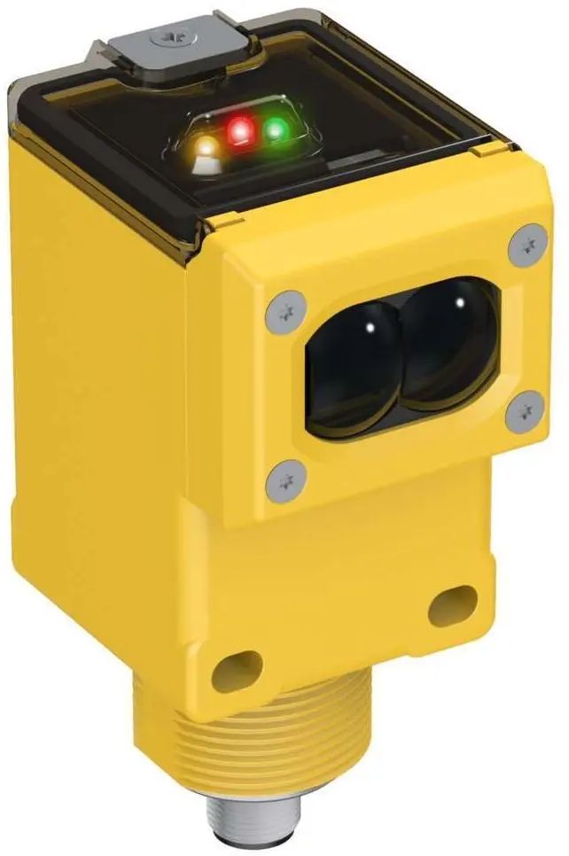 Produktfoto 1 von Banner Rechteckig Optischer Sensor, Infrarot-Bewegungsmelder, Bereich 1800 mm, Relais Ausgang, 4 Pin Micro Integral QD,