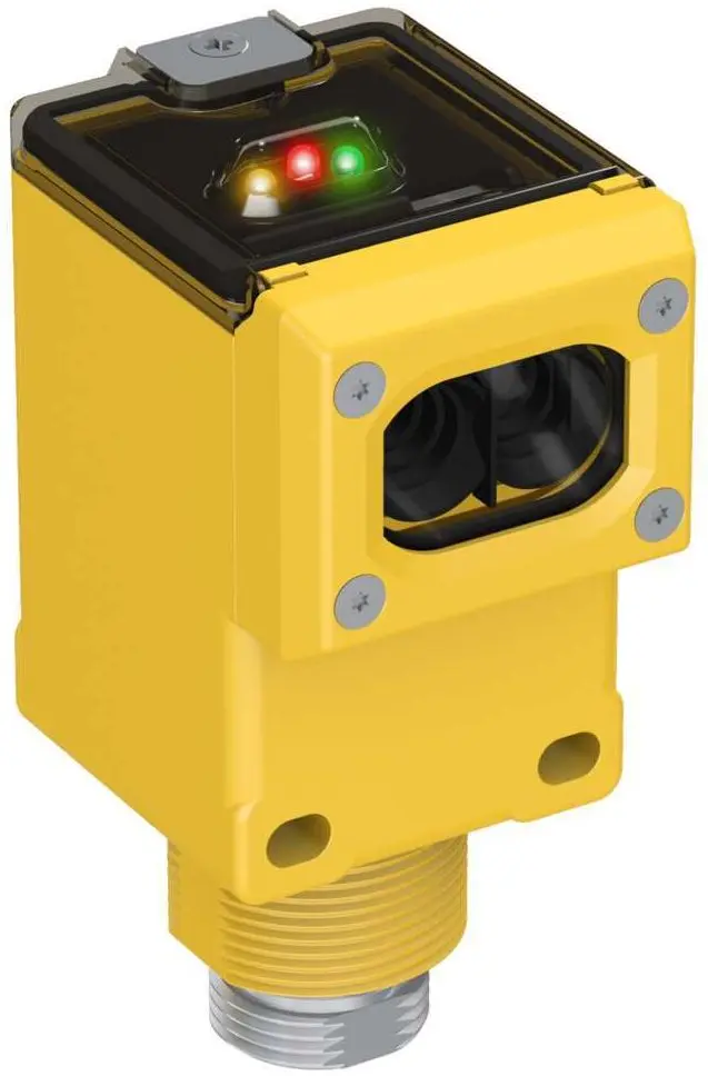 Produktfoto 1 von Banner Rechteckig Optischer Sensor, Infrarot-Bewegungsmelder, Bereich 450 mm, Relais Ausgang, 3 Pin Mini Integral QD,