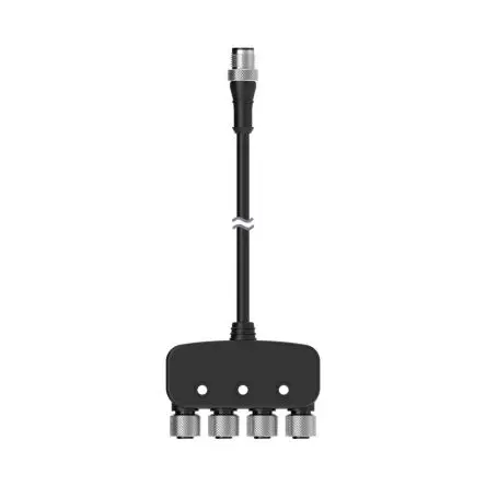 Produktfoto 1 von Banner CSB, 5-polig Sensor-Betätigungselementkabel, Gerade Stecker 5 / Gerade Stecker, Länge 0.3 m