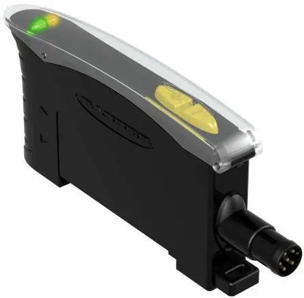 Produktfoto 1 von Banner Kunststoff NPN LWL-Sensor 36 mm Glasfasersensor Kabel IP50 1ms