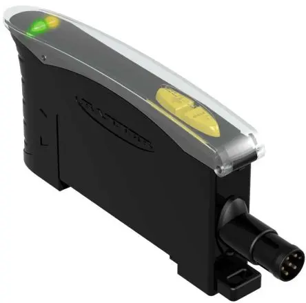 Produktfoto 1 von Banner Kunststoff PnP LWL-Sensor 36 mm Glasfasersensor Kabel IP50 1ms