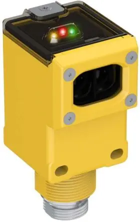 Banner Q45 Rechteckig Optischer Sensor, LED mit sichtbarem rotem Licht, Relais Ausgang