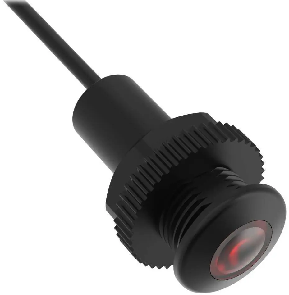 Produktfoto 1 von Banner zylindrisch Optischer Sensor, Entgegengesetzter Modus, Bereich 1 m, PNP/DO Ausgang, M8, Dunkelschaltend