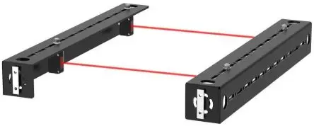 Produktfoto 1 von Banner SGSA Lichtvorhang Muting-Arm-Kit Typ EN 60068-2-29, EN 60068-2-6 2-Strahl