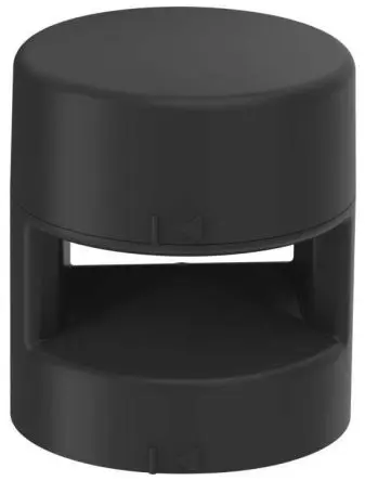 Produktfoto 1 von Banner TL70 LED Signalturm 30V dc Schwarz, Grau DC / 85 dB IP50, 70 mm x 79.6 mm