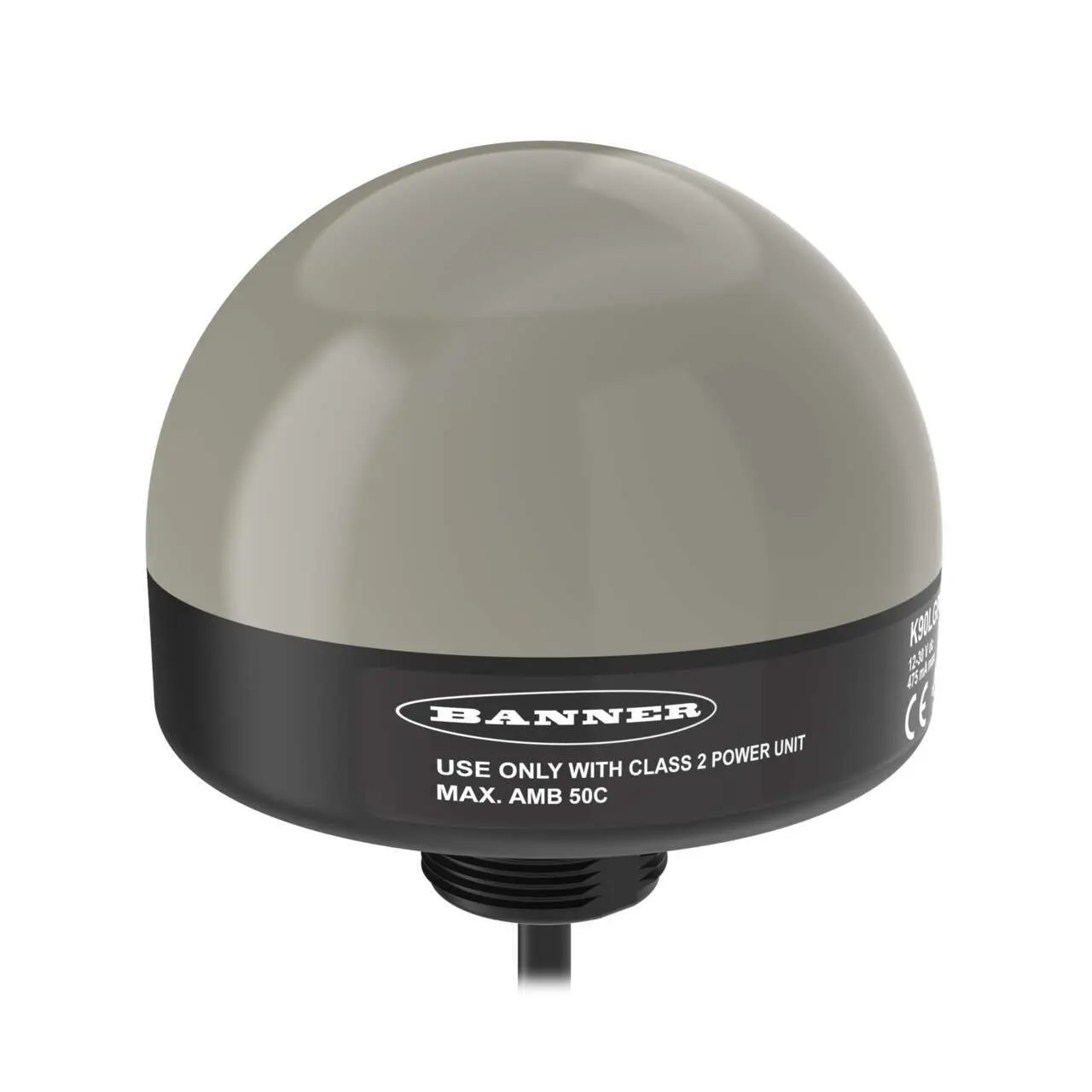 Produktfoto 1 von Banner K90 Series EZ-LIGHT LED Anzeigelampe Grün, Rot, Gelb 12 → 30V