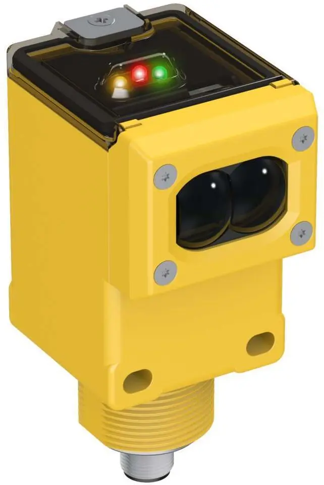 Produktfoto 1 von Banner Rechteckig Optischer Sensor, Infrarot-Bewegungsmelder, Bereich 60 m, Relais Ausgang, 4-Pin Micro Integral QD,