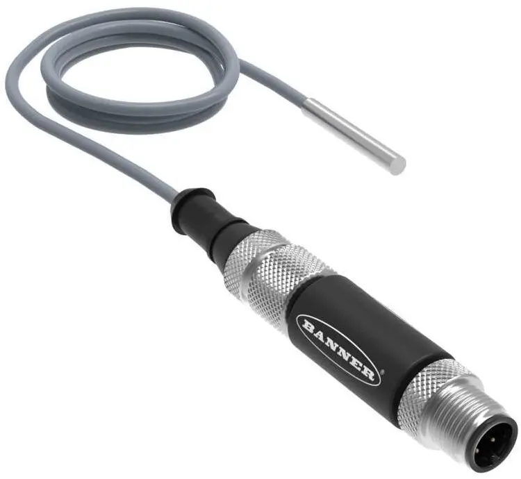 Produktfoto 1 von Banner S15C Temperaturfühler für Temperaturfühler Thermistor Eingang Modbus Ausgang 10 → 30 V DC