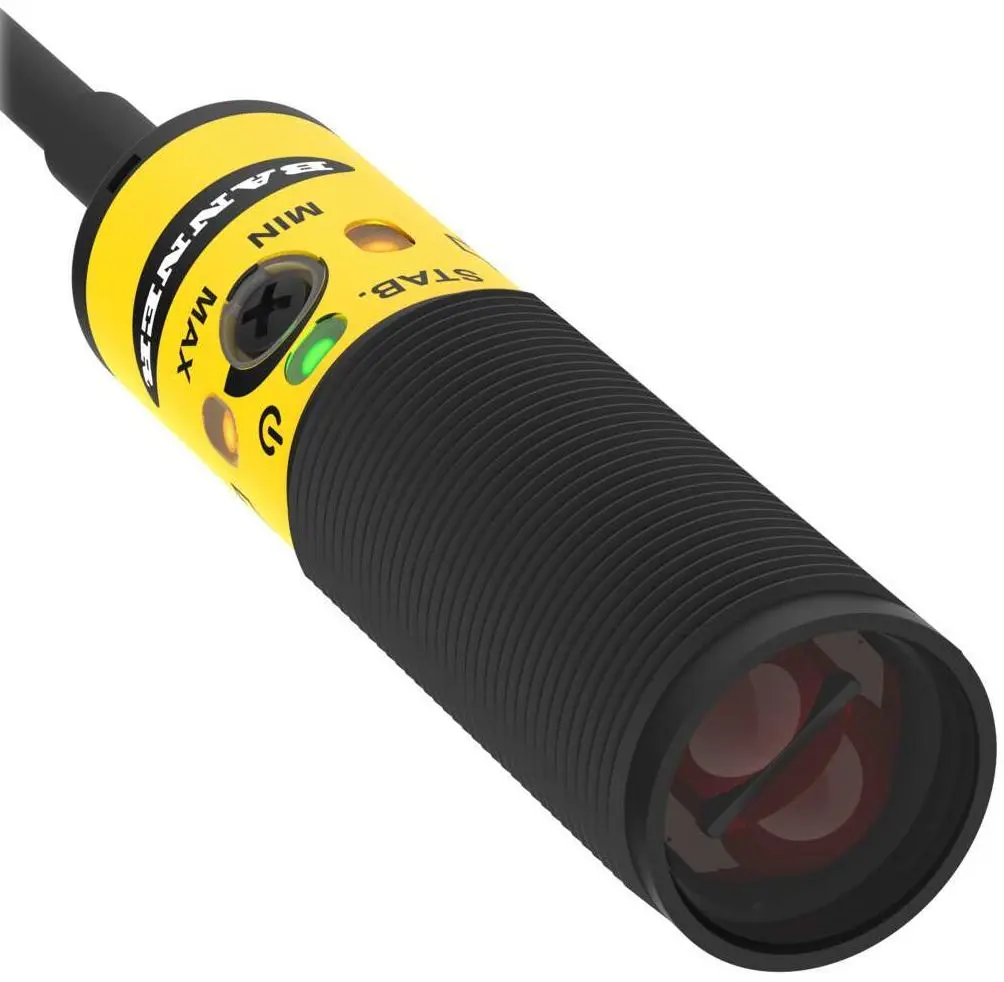 Produktfoto 1 von Banner Optischer Sensor, Bereich 750 mm, PNP Ausgang