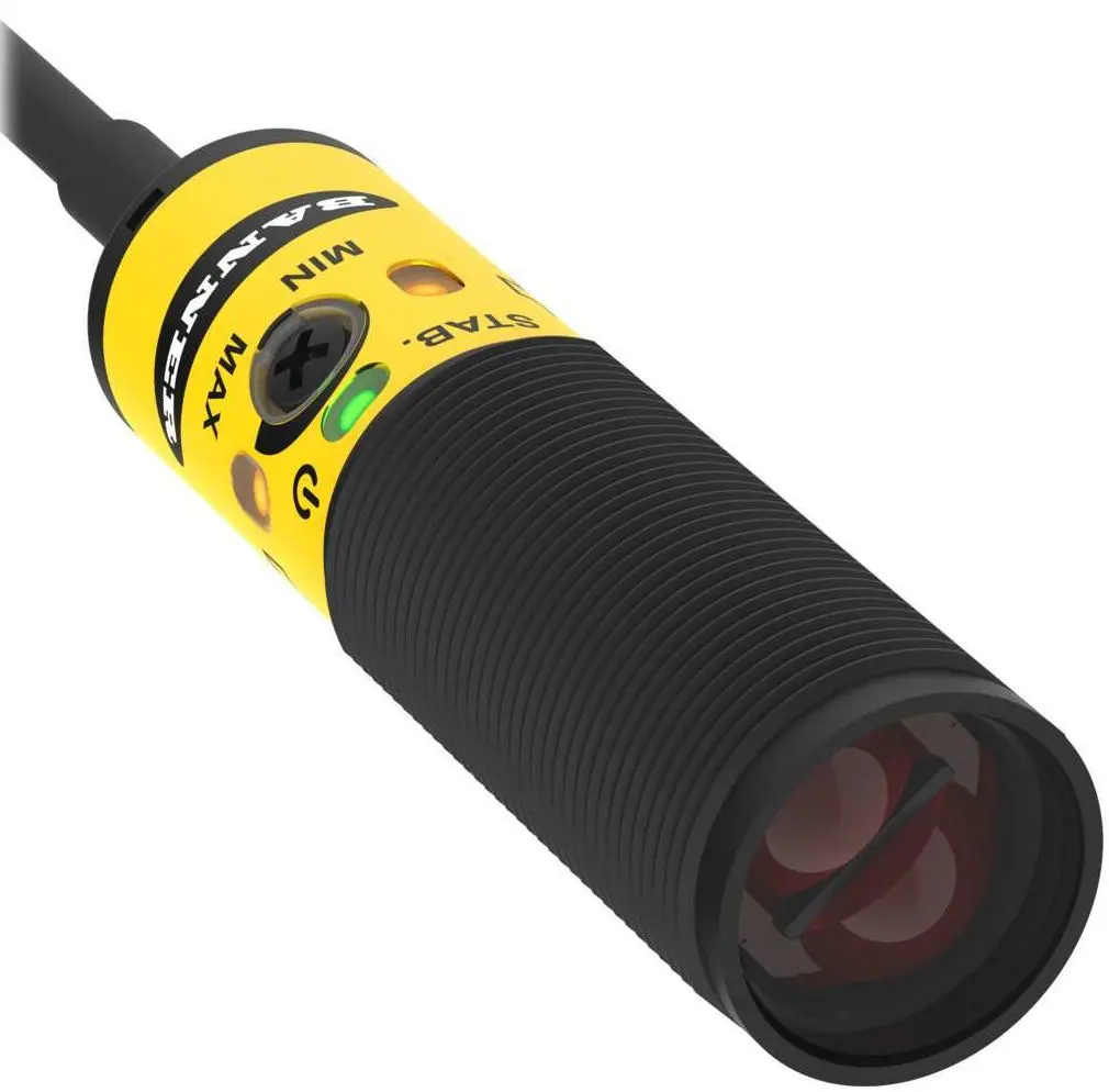 Produktfoto 1 von Banner Optischer Sensor, Bereich 750 mm, PNP Ausgang
