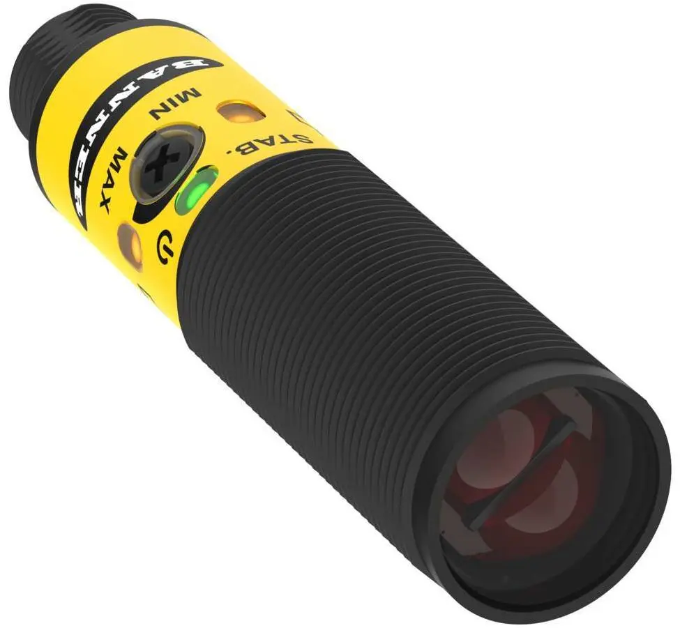 Banner Optischer Sensor, Bereich 300 mm, PNP Ausgang
