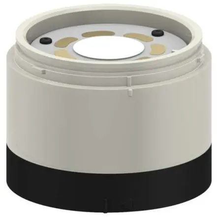 Produktfoto 1 von Banner TL70 LED Signalturm Filament/Warnsummer, Dauer-Licht 30V dc Grün, Gelb, Rot DC IP65, 70 mm x 50 mm
