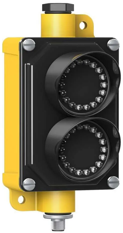 Produktfoto 1 von Banner EZ LIGHT SP LED Signalturm 3-stufig Linse Grün, Rot, Gelb +