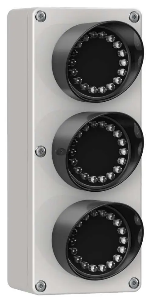 Produktfoto 1 von Banner EZ LIGHT SP LED Signalturm 3-stufig Linse Grün, Rot, Gelb +