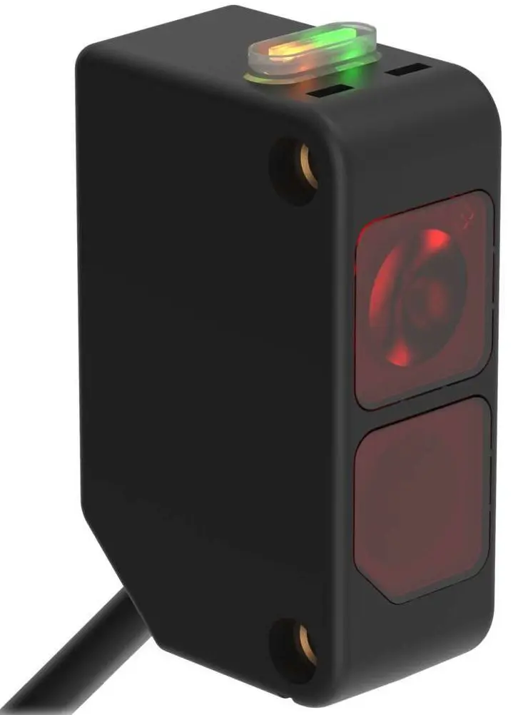 Banner Rechteckig Optischer Sensor, Retroreflektierend, Bereich 2000 mm, Solid State AC-Schalter Ausgang, Micro