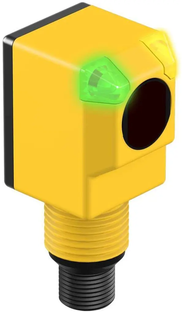 Produktfoto 1 von Banner Rechteckig Optischer Sensor, Emmiter, Bereich 20 m, Solid State AC-Schalter Ausgang, Micro Integral QD