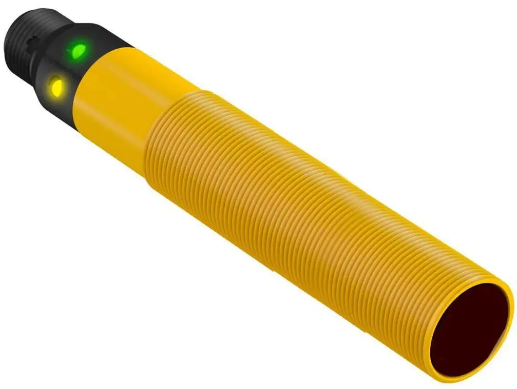 Produktfoto 1 von Banner zylindrisch Optischer Sensor, Retroreflektierend, Bereich 2000 mm, Solid State AC-Schalter Ausgang,