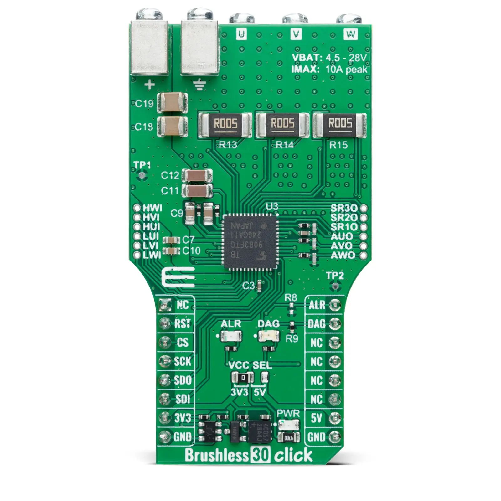 Produktfoto 1 von MikroElektronika TB9083FTG Gate-Treiber-Modul, Gate-Treiber-IC für die Automobilindustrie von Toshiba Semiconductor