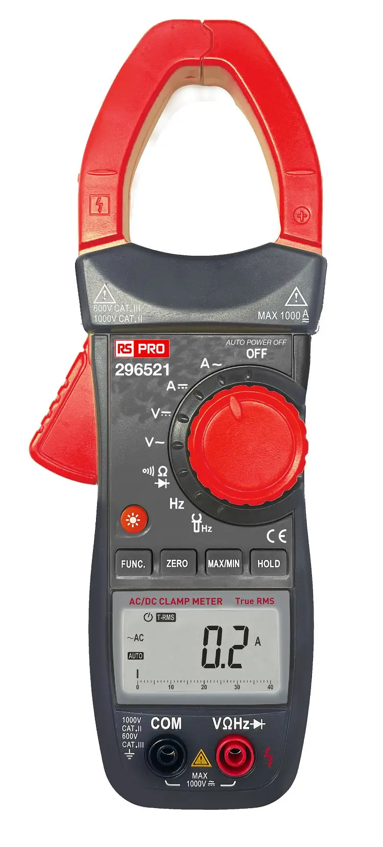 RS PRO Stromzange Profi 1000 A Erhöhte Senkkopfschraube 700 V ac, 1000 V dc / 1000 A, 40 mΩ