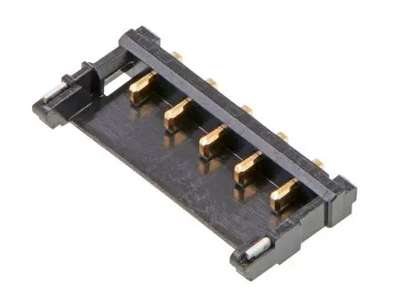 Produktfoto 1 von Molex 208294 Leiterplattenleiste Vertikal, 5-polig / 1-reihig, Raster 1.8 mm Raster Oberfläche, Unisoliert