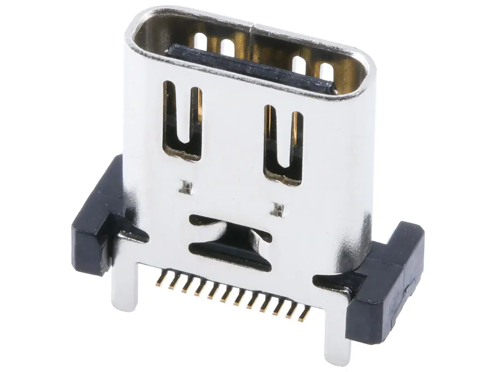 Produktfoto 1 von Molex, Vertikal USB-Steckverbinder Buchse USB Typ C 1, Oberfläche USB 3.2