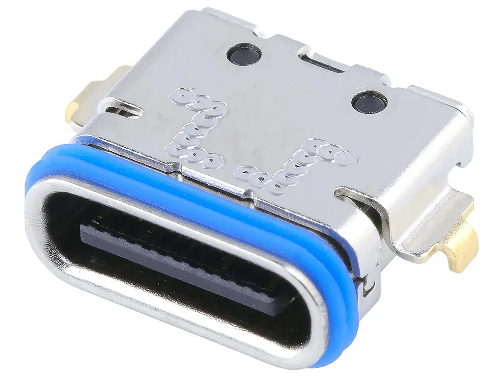Produktfoto 1 von Molex, gewinkelt USB-Steckverbinder Buchse USB Typ C 1, Oberfläche USB 3.2 IPX7
