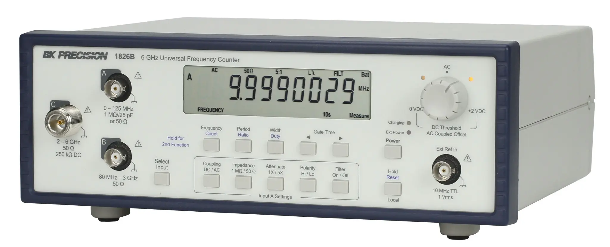Produktfoto 1 von BK Precision Frequenzzähler 10 Ziffern 0,001 Hz / 6GHz