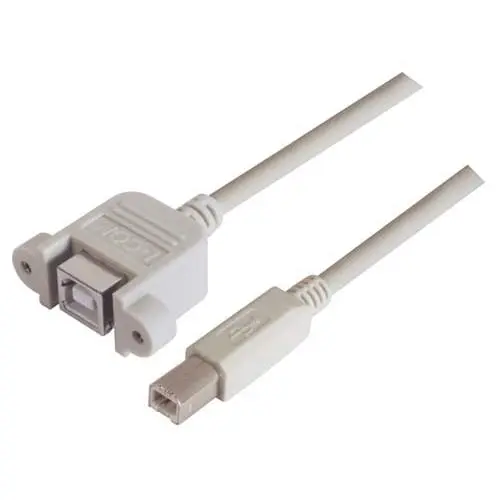 Produktfoto 1 von L-Com USB-Kabel, USB / USB B, 1m USB 2.0