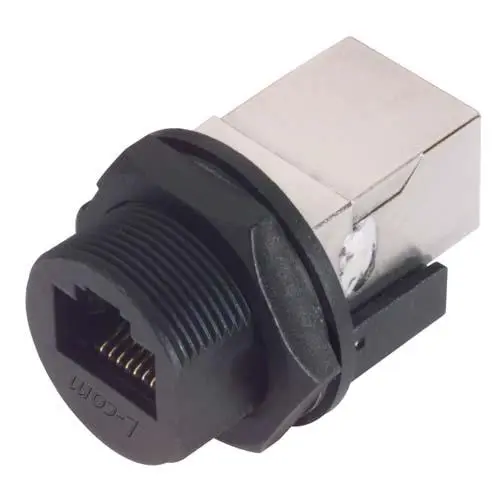 Produktfoto 1 von L-Com, WPRJ Ethernet-Verbinder, RJ45, Cat5e, 1 -Port, Typ Abgeschirmt