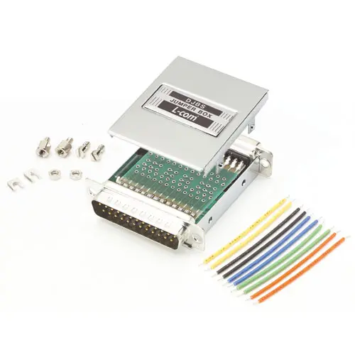 Produktfoto 1 von L-Com DJB Adapter-Jumper-Box für DB25, 25 Kontakte, Stecker/Buchse