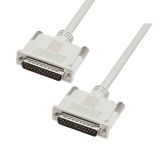 Produktfoto 1 von L-Com CS2N25MM Kabel assembliert / D-Sub, 25-polig Stecker / DB25-Stecker Stecker, 10 ft Polyvinylchlorid, Hellgrau,