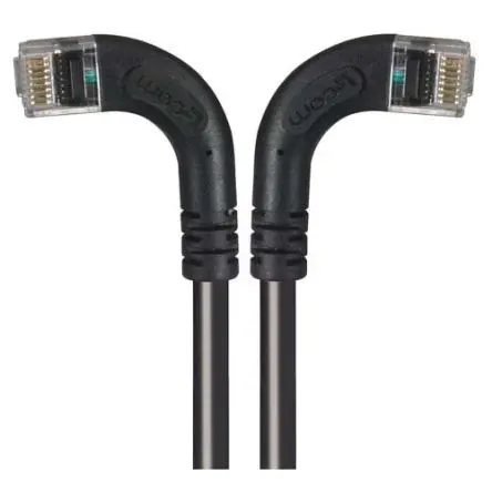 Produktfoto 1 von L-Com TRD Cat5e Cat.5e Netzwerkkabel, 1 ft, Schwarz, A Gerade Stecker, B RJ45 Stecker, Polyvinylchlorid Ungeschirmt