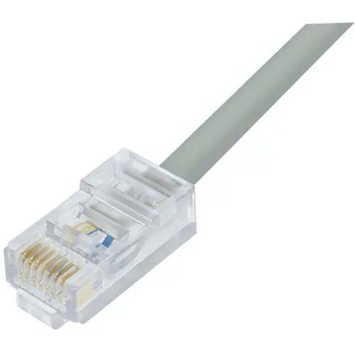 Produktfoto 1 von L-Com TRD Cat5e Cat.5e Netzwerkkabel, 3.05 m, Grau Ungeschirmt, Polyvinylchlorid