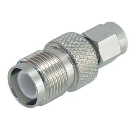 Produktfoto 1 von L-Com Koaxadapter, 50 Ω, Gerade Buchse Stecker/Buchse