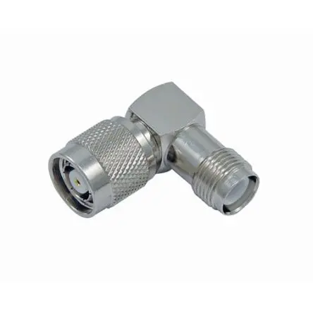 Produktfoto 1 von L-Com Koaxadapter, 50 Ω, gewinkelt, 6GHz Stecker Stecker/Buchse, Koaxial